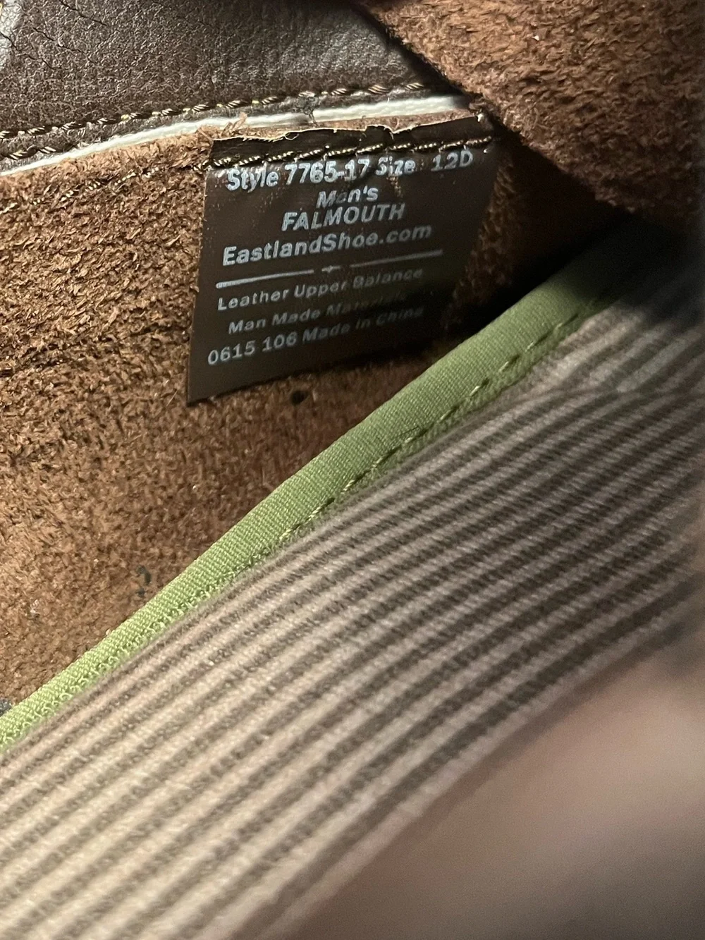 Men's Eastland Falmouth Brown Boat Shoes